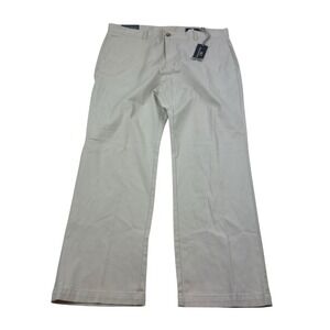 Vineyard Vines Broke In Club Pant Stone Flat Front Chino Cotton Men's 40x32 NWT